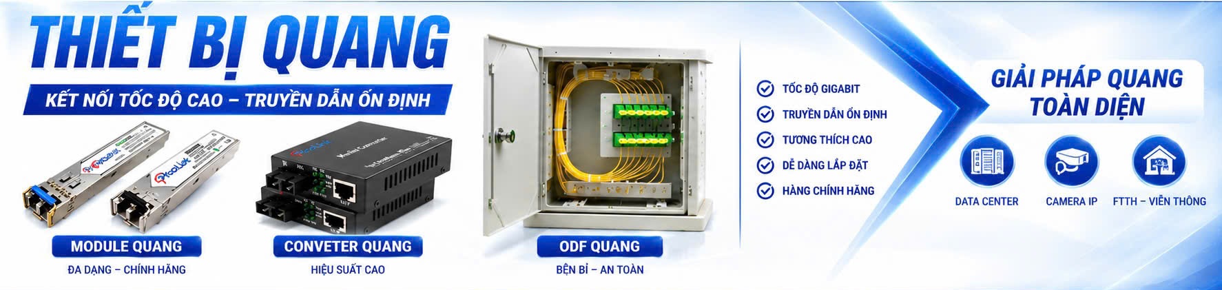 THIẾT BỊ LINH KIỆN QUANG
