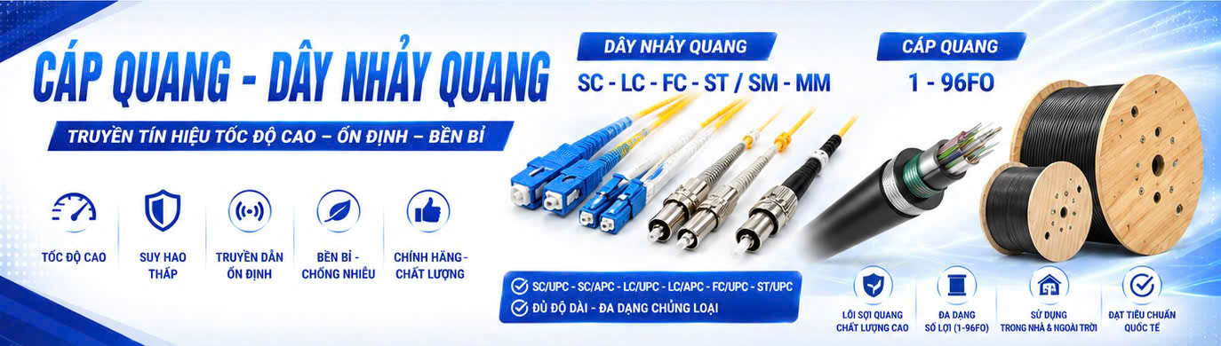 CÁP QUANG-DÂY NHẢY QUANG