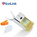 Hạt mạng Cat 6A + 7 FTP PicoLink, PL-111996A Có đầu chụp Cat6A
