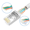 Hạt Mạng RJ45 Cat6A STP 2 Mảnh Chống Nhiễu PicoLink PL-S19306-2M