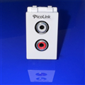 Hạt ổ cắm Audio jack RCA, Picolink PL-AD02