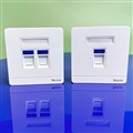 Mặt Wallplate 2 Cổng Hình Vuông Picolink PL-MV191-02 - Cao Cấp, Tiện Lợi