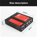 Máy kiểm tra cáp mạng NOYAFA NF-468S tích hợp kiểm tra POE RJ45 RJ11 chính hãng