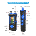 Máy Kiểm Tra Cáp Mạng NOYAFA NF-8508 Dò Dây, Test POE, Đo Công Suất OPM, VFL