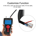 Máy Kiểm Tra Mạng NOYAFA NF-8601W Dò Dây, Ping, Test PoE, RJ45, RJ11, BNC