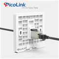 Nhân đấu nối mạng RJ45 CAT6A STP có chống nhiễu, Picolink PL-S19166A