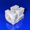 Nhân mạng RJ45 Cat6, Modul Rack PicoLink PL18195-6S, lắp mặt sino