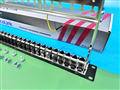 Thanh đấu nối Patch Panel 24 cổng Cat6 FTP 1U PicoLink PL-F1U24P-C6