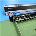 Thanh đấu nối Patch Panel 24 cổng Cat6 FTP 1U PicoLink PL-F1U24P-C6