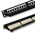 Thanh Đấu Nối Patch Panel 24 Cổng Cat6 STP 1U PicoLink PL-S1U24-C6 Chuẩn 19