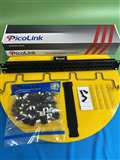 Thanh Đấu Nối Patch Panel 24 Port Cat5 PicoLink PL-S1U24D-C5 Chuẩn Rack 19