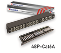 Thanh Đấu Nối Patch Panel 48 Cổng RJ45 Cat6A PicoLink PL-S2U48-C6A Cho Rack 19
