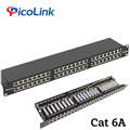 Thanh Đấu Nối Patch Panel 48 Cổng RJ45 Cat6A PicoLink PL-S2U48-C6A Cho Rack 19