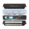 Thanh Ray Đấu Nối Aptomat, Ổ Điện, Chống Sét Cho Tủ Mạng PicoLink PL-2U-DIN
