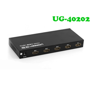 Bộ chia 1 cổng HDMI ra 4 cổng HDMI Hỗ trợ full HD, 4K*2K@30Hz Chính hãng Ugreen
