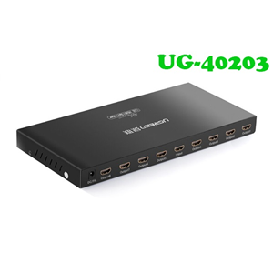 Bộ Chia 1 cổng HDMI Ra 8 cổng HDMI Ugreen 40203 - Hỗ Trợ 4Kx2K@30Hz, HDMI 1.4