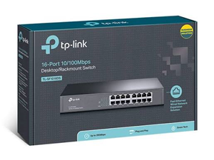 Bộ Chia Mạng Switch 16 Cổng TP-Link TL-SF1016DS 10/100Mbps