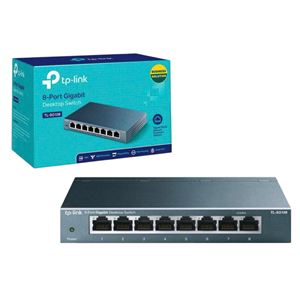 Bộ Chia Mạng Switch 8 Cổng Gigabit TP-Link TL-SG108 10/100/1000Mbps