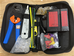 Bộ Dụng Cụ Làm Mạng Shipuco SPC012-5 Đa Năng, Bộ Tool Kit Thi Công Mạng LAN