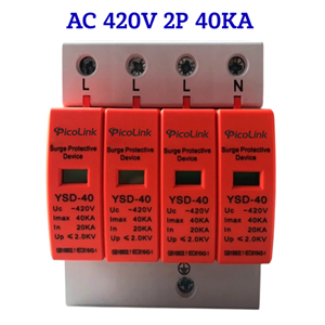 Thiết Bị Chống Sét Lan Truyền 3 Pha AC 4P 40kA Type 2 PicoLink PL-CS4P-40