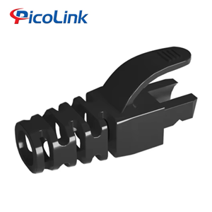 Đầu Chụp Hạt Mạng Màu Đen Cat6, Bảo Vệ Đầu Bấm Mạng PicoLink PL-6113