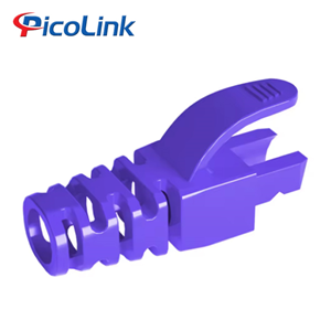 Đầu Chụp Hạt Mạng Màu Tím Cat6, Bảo Vệ Đầu Bấm Mạng PicoLink PL-6110