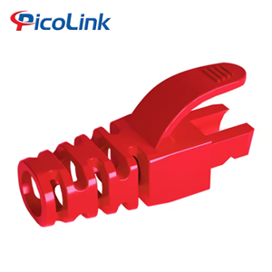 Đầu Chụp Hạt Mạng Màu Đỏ Cat6, Bảo Vệ Đầu Bấm Mạng PicoLink PL-6112