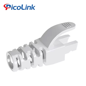 Đầu Chụp Hạt Mạng Màu Trắng Cat6, Bảo Vệ Đầu Bấm Mạng PicoLink PL-6105