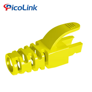 Đầu Chụp Hạt Mạng Màu Vàng Cat6, Bảo Vệ Đầu Bấm Mạng PicoLink PL-6111