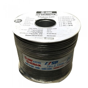 Dây Cáp Điện Thoại SINO 2 Đôi 4 Lõi 2Px0.5 Cuộn 200M