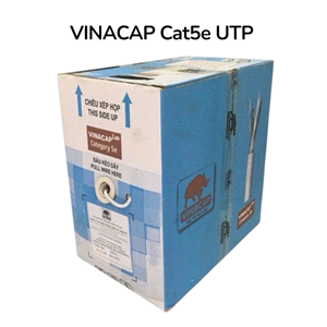 Dây Cáp Mạng VINACAP Cat5e UTP 4 Đôi - Cáp LAN Cat5e 305M