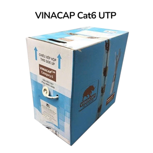 Dây Cáp Mạng VINACAP Cat6 UTP 4 Đôi - Cáp LAN Cat6 305M