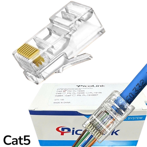 Hạt Bấm mạng RJ45, Hạt Mạng Cat5 Xuyên Thấu RJ45 PicoLink PL-XT19155