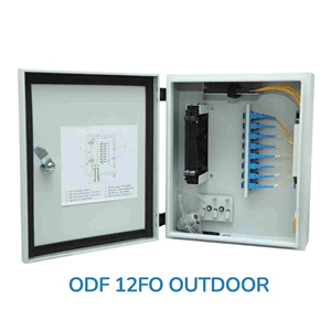 Hộp Phối Quang ODF 12FO Ngoài Trời - Tủ Phối Quang 12 Core Chống Nước