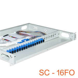 Hộp Phối Quang ODF 16FO PicoLink PL-16SFO-SC,ODF SC/UPC Lắp Tủ Rack 19