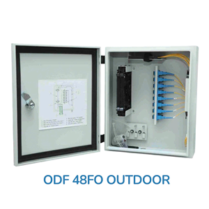 Hộp Phối Quang ODF 48FO Ngoài Trời - Tủ Phối Quang 48 Core Chống Nước