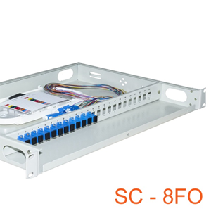 Hộp Phối Quang ODF 8FO PicoLink PL-8SFO-SC,ODF SC/UPC Lắp Tủ Rack 19