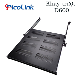 Khay Trượt Tủ Rack D600 PL-KT600 - Phụ Kiện Lắp Đặt Thiết Bị Trong Tủ Mạng 19