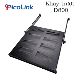 Khay Trượt Tủ Rack D800 PL-KT800 - Phụ Kiện Lắp Đặt Thiết Bị Trong Tủ Mạng 19