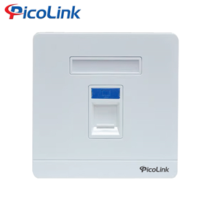 Mặt ổ cắm Picolink PL-MV191-01 Gắn Đế Âm Tường Loại 1 Cổng Hình Vuông