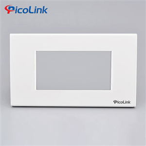 Mặt Ổ Cắm PicoLink PL-M191-03, Gắn Đế Âm Tường Loại 3 Cổng Hình Chữ Nhật