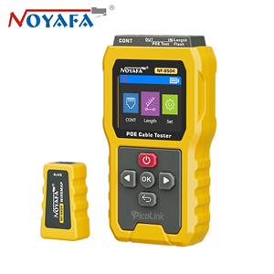 Máy Kiểm Tra Cáp Mạng NOYAFA NF-8504 Đo Chiều Dài Cáp, Kiểm Tra PoE Chính Hãng