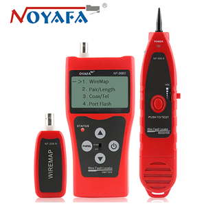 Máy Kiểm Tra Mạng NOYAFA NF-308S Dò Dây, Đo Chiều Dài Cáp LAN, RJ11, BNC