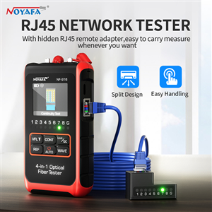 Máy Kiểm Tra Mạng Quang 4 Trong 1 NOYAFA NF-916 Đo Công Suất Quang, Kiểm Tra Cáp