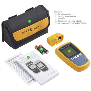 Máy Test Cáp Mạng Fluke Networks MicroScanner MS-POE - Test PoE