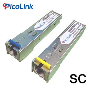 Mô đun Quang SFP SC 1 sợi đơn mode 1.25Gbps Fiber A/B, PicoLink PL-SCSM-L20T