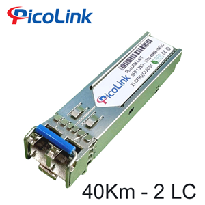 Mô đun Quang SFP LC 2 sợi đơn mode 40Km 1.25Gbps PicoLink PL-LCSM-L40T