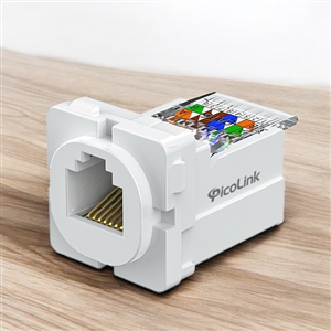 Hạt Nối Cáp Mạng RJ45, Nhân mạng Cat6, Cat6 PicoLink PL-1919-6T, Lắp mặt Sino