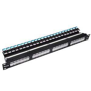 Thanh Đấu Nối Cáp Mạng Cat6 PicoLink PL-FS1U24P-C6 Patch Panel 24 Cổng