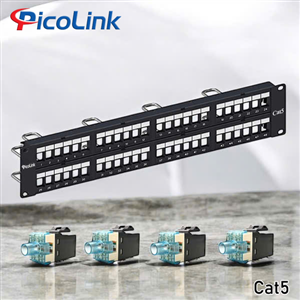Thanh đấu nối Patch Panel CAT5 48 Port PicoLink PL-S2U48R-C5